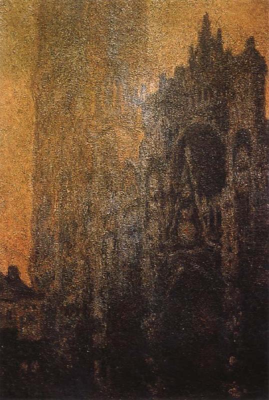 The Portal and the Tour d Albane at Dawn, Claude Monet